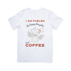 WHITE PRINTED T-SHIRT SUMMER COOL STUFF